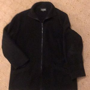 Eileen Fisher fleece zip up jacket